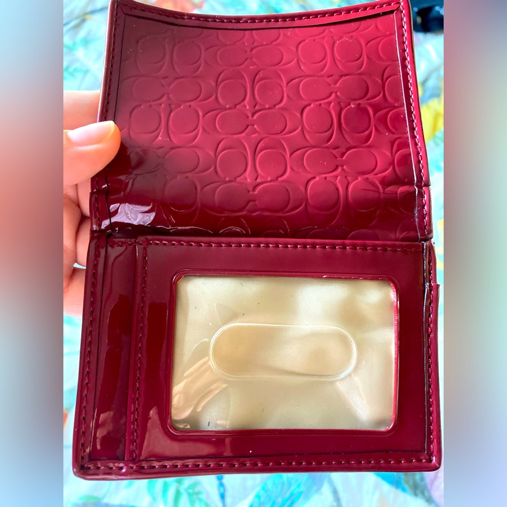 Coach bifold wallet